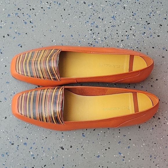 Enzo Angiolini Orange Flats, Size 10 - Picture 1 of 4